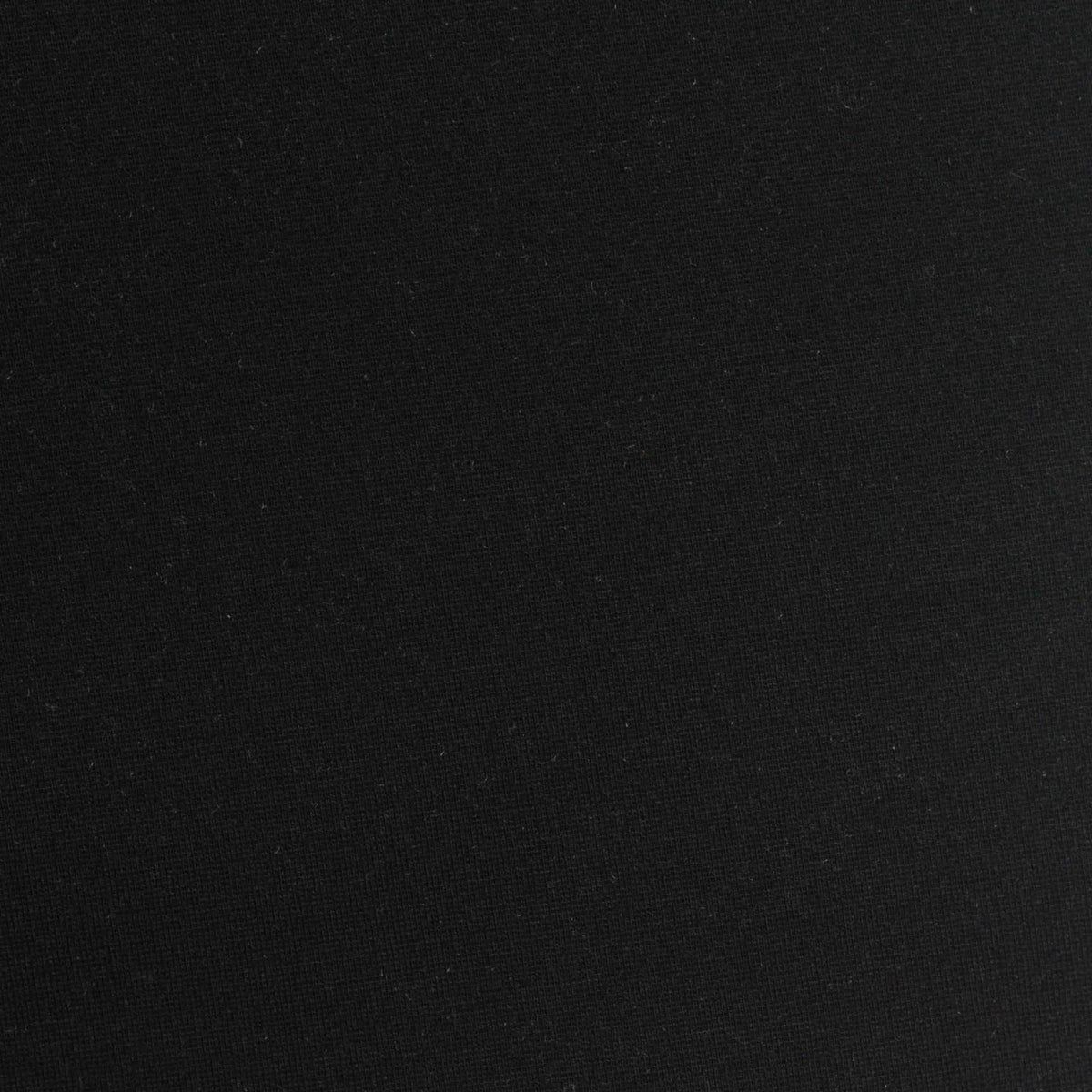 Viscose Nylon Stretch Ponte Knit Fabric, 410 gsm, 160 cm — Black, ref EF-266369