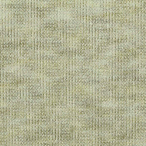 Light Green Marl Interlock Knit, Poly-Viscose, 280 gsm