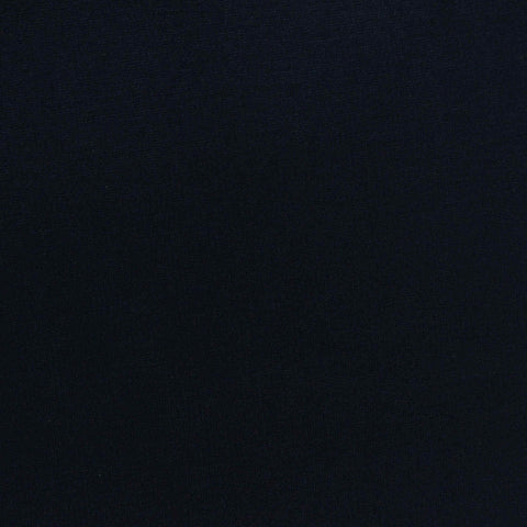 Viscose Nylon Stretch Ponte Knit Fabric, 400 gsm, 152 cm — Navy