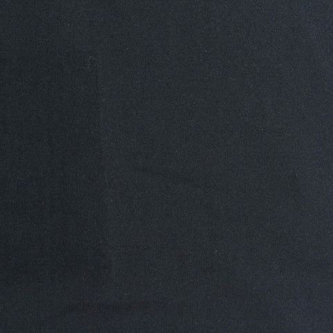 Nylon Stretch Jersey Knit Fabric, 130 gsm, 160 cm — Black