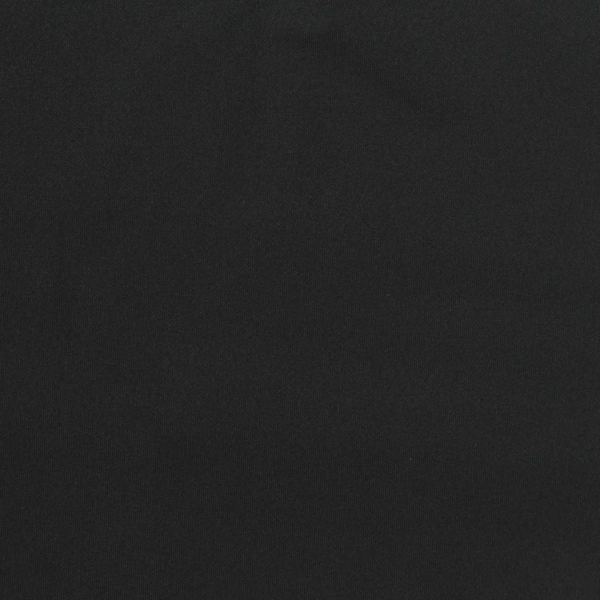 Brushed Nylon Stretch Interlock Knit Fabric, 300 gsm, 150 cm — Black