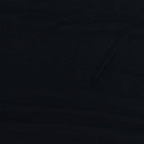 Brushed Nylon Stretch Interlock Knit Fabric, 220 gsm, 160 cm — Black