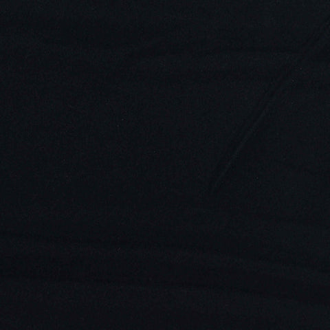 Brushed Nylon Stretch Interlock Knit Fabric, 220 gsm, 160 cm — Black