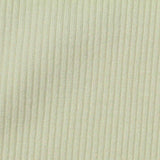 Viscose Stretch Rib Knit Fabric, 205 gsm, 145 cm — Beige — texture