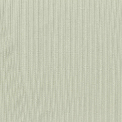 Polyester Stretch Rib Knit Fabric, 170 gsm, 152 cm — Green