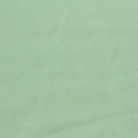 Polyester Cotton French Terry Fabric, 250 gsm, 165 cm — Green