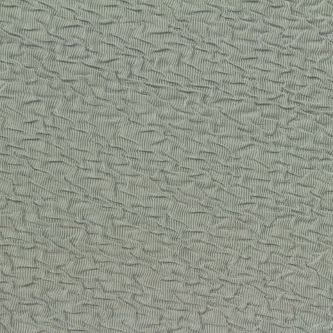 Light Grey-Green Tone-on-Tone Crepe, Polyester