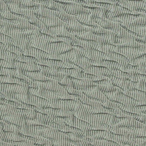 Light Grey-Green Tone-on-Tone Crepe, Polyester