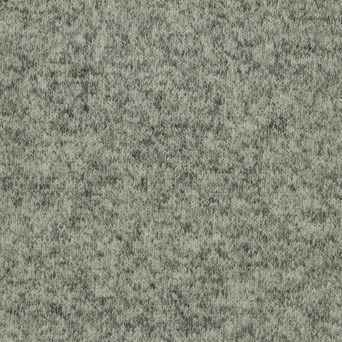 Dark Grey Marl Chunky Knit, Viscose-Poly, 195 gsm, 155 cm