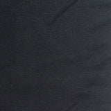Brushed Polyester Cotton Stretch Knit Fabric, 330 gsm, 155 cm — Black