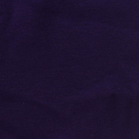 Polyester Cotton Stretch Velvet Fabric, 360 gsm, 155 cm — Purple
