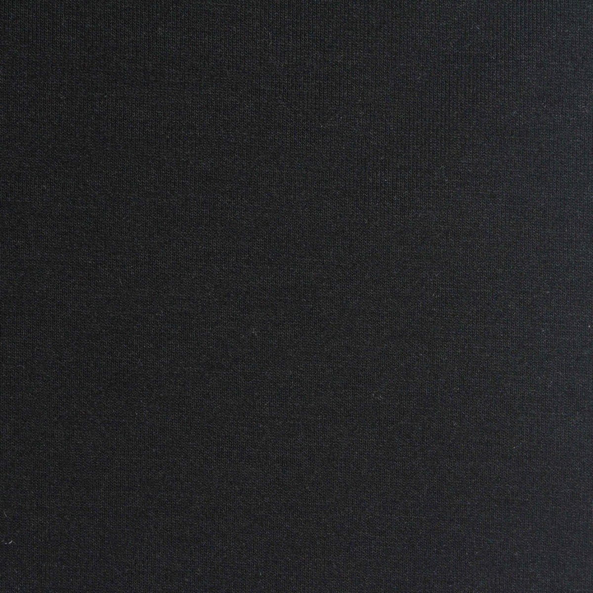 Polyester Viscose Stretch Scuba Knit Fabric, 320 gsm, 165 cm — Black, ref EF-266446