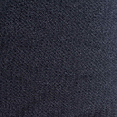 Navy Marl French Terry, Viscose