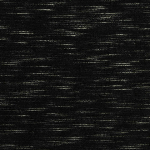 Black Marl French Terry, Polyester, 230 gsm
