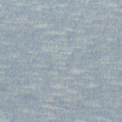 Light Blue Marl Jersey Knit, Viscose-Poly, 180 gsm, 155 cm