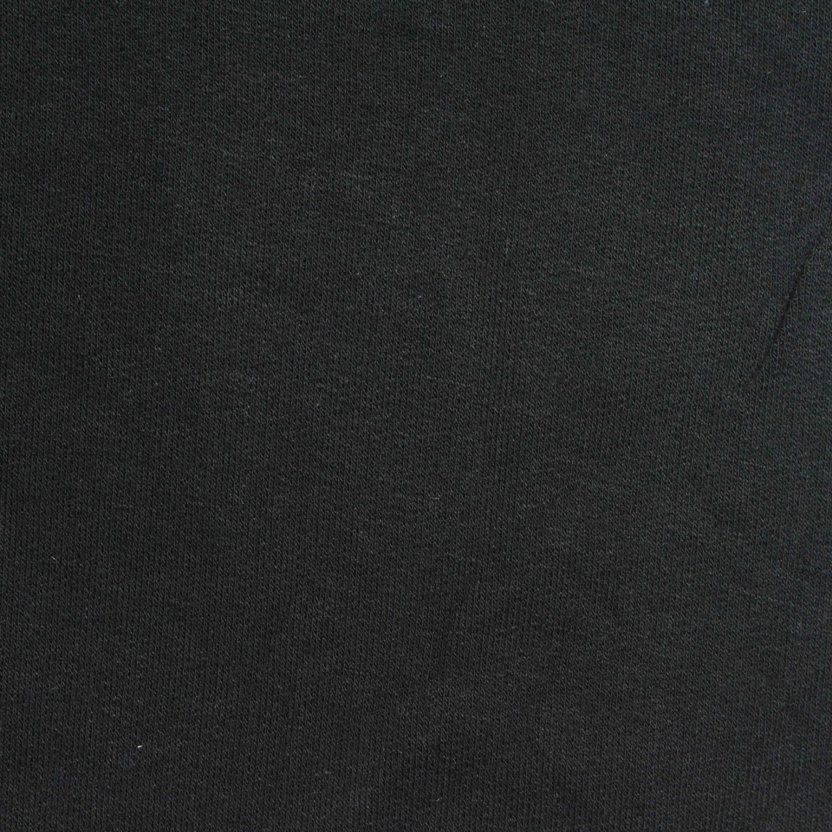 Brushed Viscose Stretch French Terry Fabric, 250 gsm, 155 cm — Black