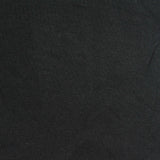 Brushed Viscose Stretch French Terry Fabric, 250 gsm, 155 cm — Black