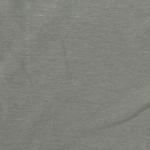 Grey Heather Jersey Knit, Poly-Cotton