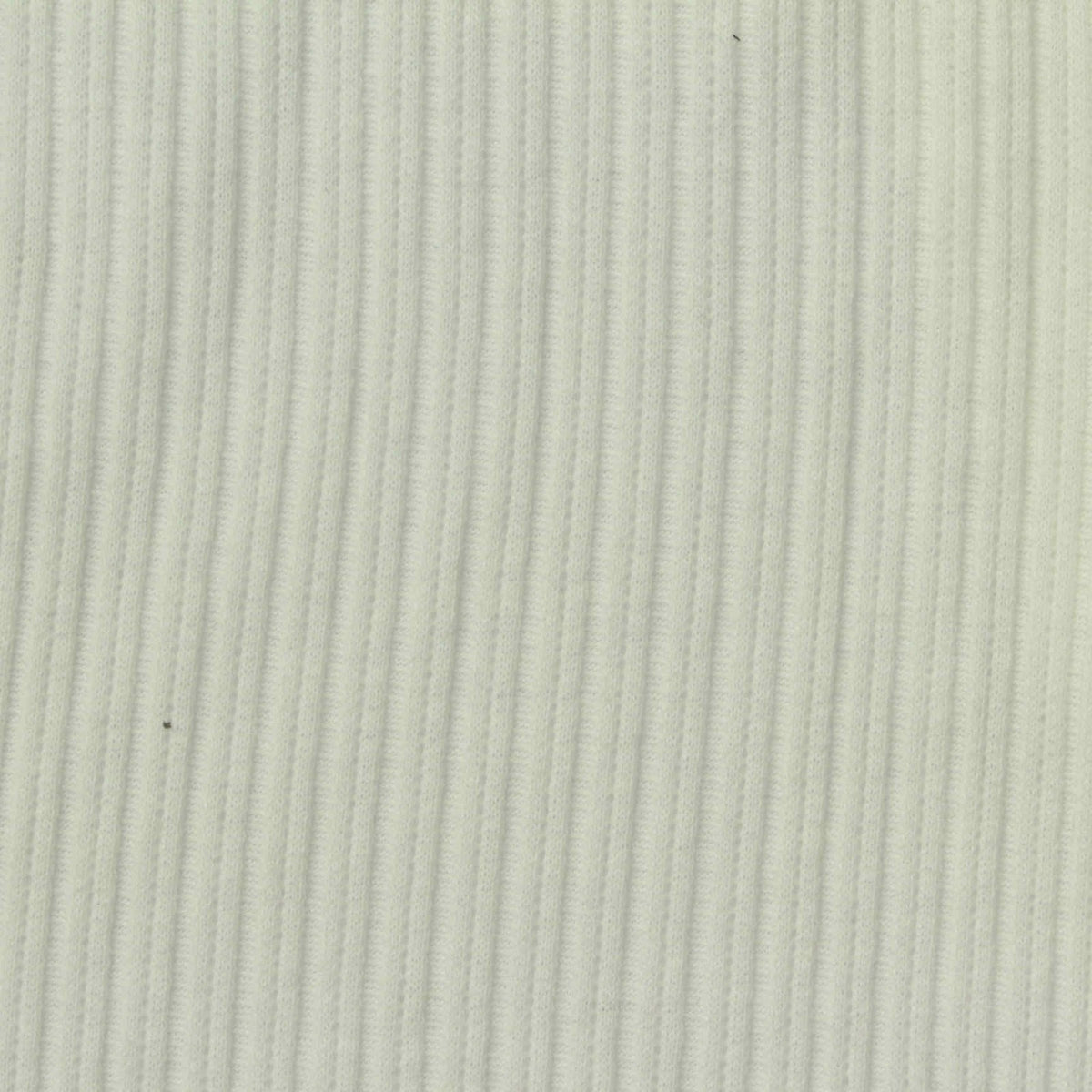 Jacquard Cotton Polyester Stretch Rib Knit Fabric, 165 gsm, 120 cm — White