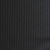 Polyester Viscose Stretch Rib Knit Fabric, 270 gsm, 150 cm — Black