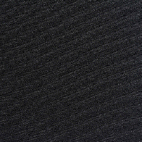 Polyester Nylon Stretch Fleece Fabric, 250 gsm, 150 cm — Black