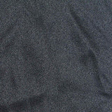 100% Polyester Interlock Knit Fabric, 146 gsm, 174 cm — Navy — texture