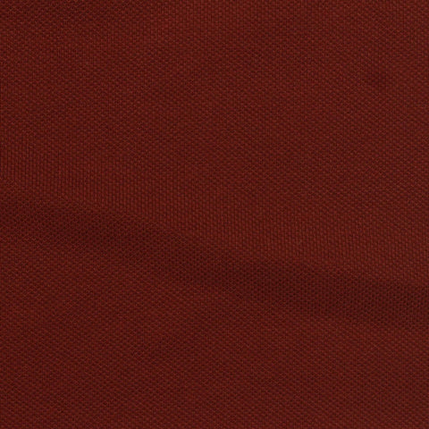 Cotton Polyester Stretch Piqué Knit Fabric, 200 gsm, 180 cm — Red