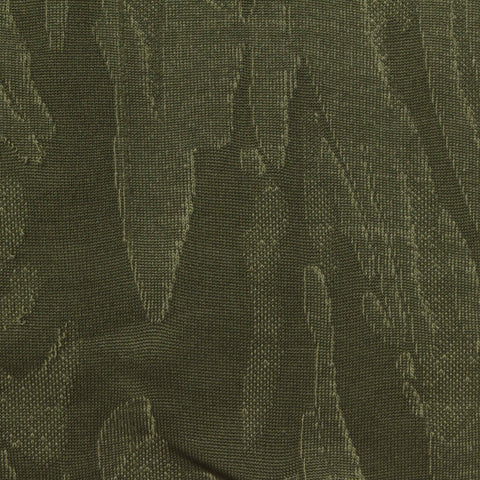 Olive Tone-on-Tone Interlock Knit, Poly-Viscose
