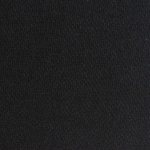 Polyester Stretch Knit Fabric, 270 gsm, 168 cm — Black