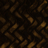 Dark Brown Chevron Warp Knit, Polyester