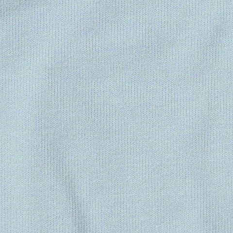Polyester Cotton Stretch French Terry Fabric, 265 gsm, 130 cm — Blue