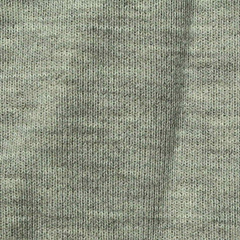 Grey Heathered-Marl French Terry, Poly-Cotton, 330 gsm