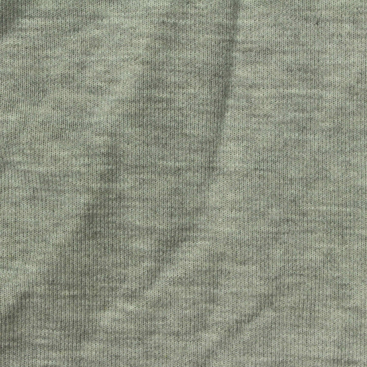 Grey Heathered-Marl French Terry, Poly-Cotton, 330 gsm