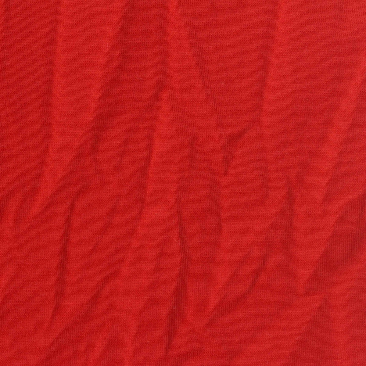 Cotton Stretch Jersey Knit Fabric, 170 gsm, 165 cm — Red