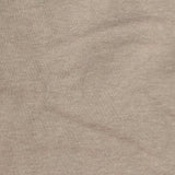 Brushed Cotton Polyester Stretch French Terry Fabric, 360 gsm, 165 cm — Beige