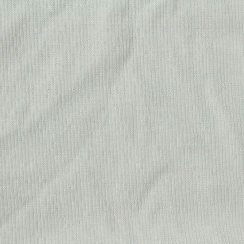 Cotton Stretch Rib Knit Fabric, 220 gsm, 110 cm — Grey