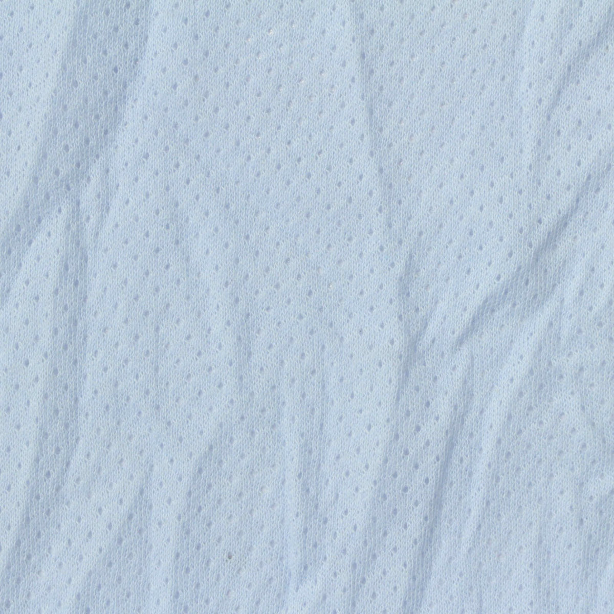 100% Cotton Birdseye Knit Fabric, 105 gsm, 150 cm — Blue