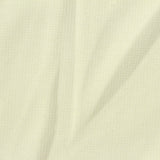 Brushed Polyester Cotton Stretch Rib Knit Fabric, 320 gsm, 160 cm — Yellow