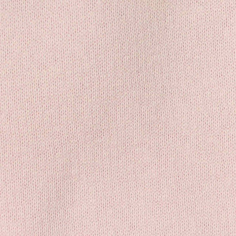 Brushed Polyester Cotton French Terry Fabric, 310 gsm, 165 cm — Pink