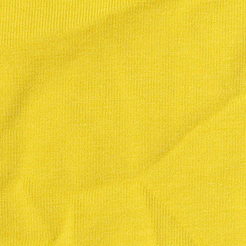 Modal Cotton Stretch Jersey Knit Fabric, 195 gsm, 165 cm — Yellow