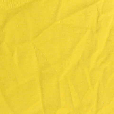 Modal Cotton Stretch Jersey Knit Fabric, 195 gsm, 165 cm — Yellow