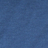 Cotton Polyester French Terry Fabric, 230 gsm, 170 cm — Blue — texture
