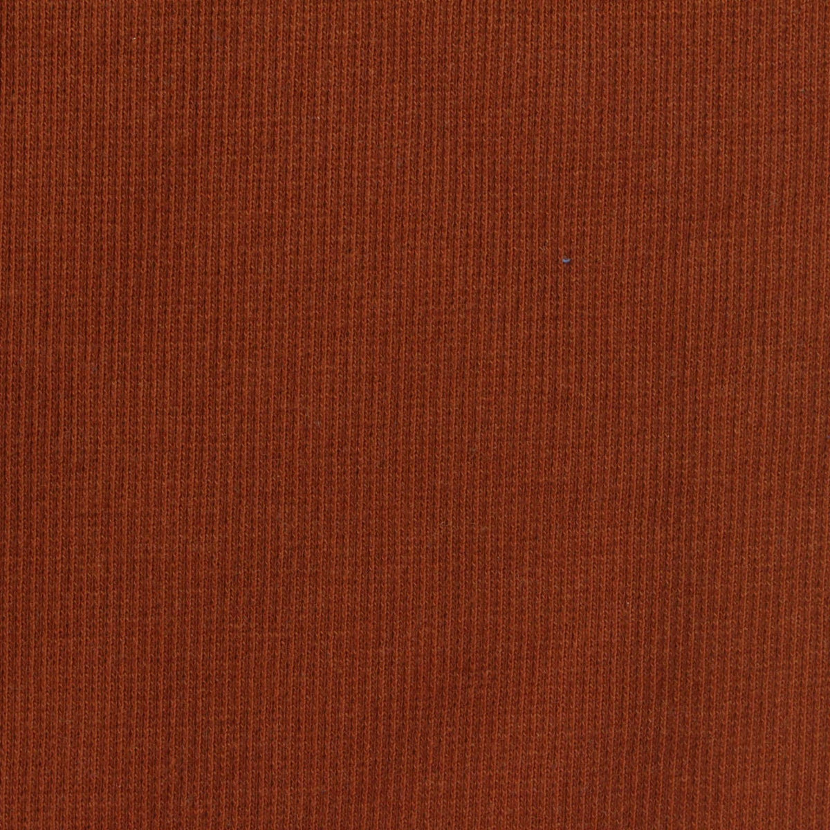 Cotton Polyester Stretch Rib Knit Fabric, 280 gsm, 120 cm — Brown