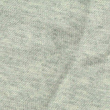 Light Grey Marl Rib Knit, Cotton-Poly — texture
