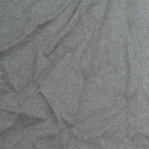 Brushed 100% Cotton Jersey Knit Fabric, 210 gsm, 165 cm — Grey