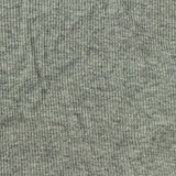 Heathered Grey Marl Rib Knit, Cotton