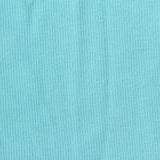 Polyester Cotton Stretch Rib Knit Fabric, 365 gsm, 110 cm — Blue
