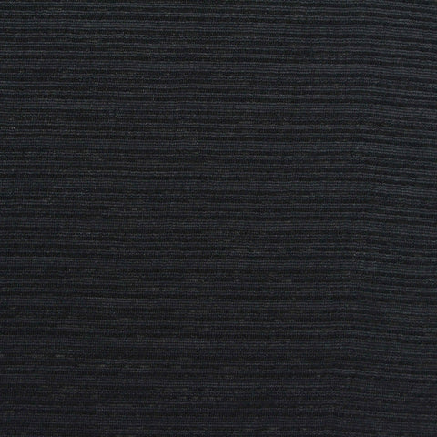 Polyester Stretch Crepe Fabric, 125 gsm, 160 cm — Black
