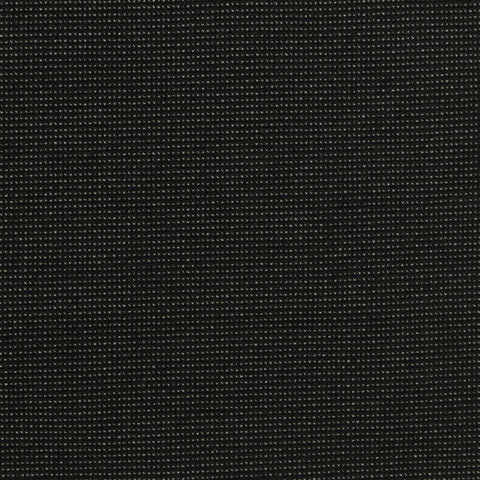 Black Marl Interlock Knit, Poly-Viscose, 320 gsm