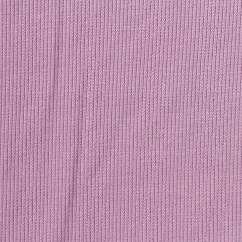 Polyester Stretch Rib Knit Fabric, 270 gsm, 125 cm — Purple